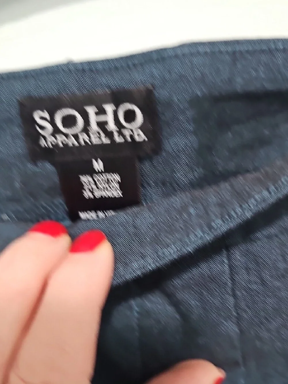 Women's New Size Medium Soho Navy - Picture 4 of 7